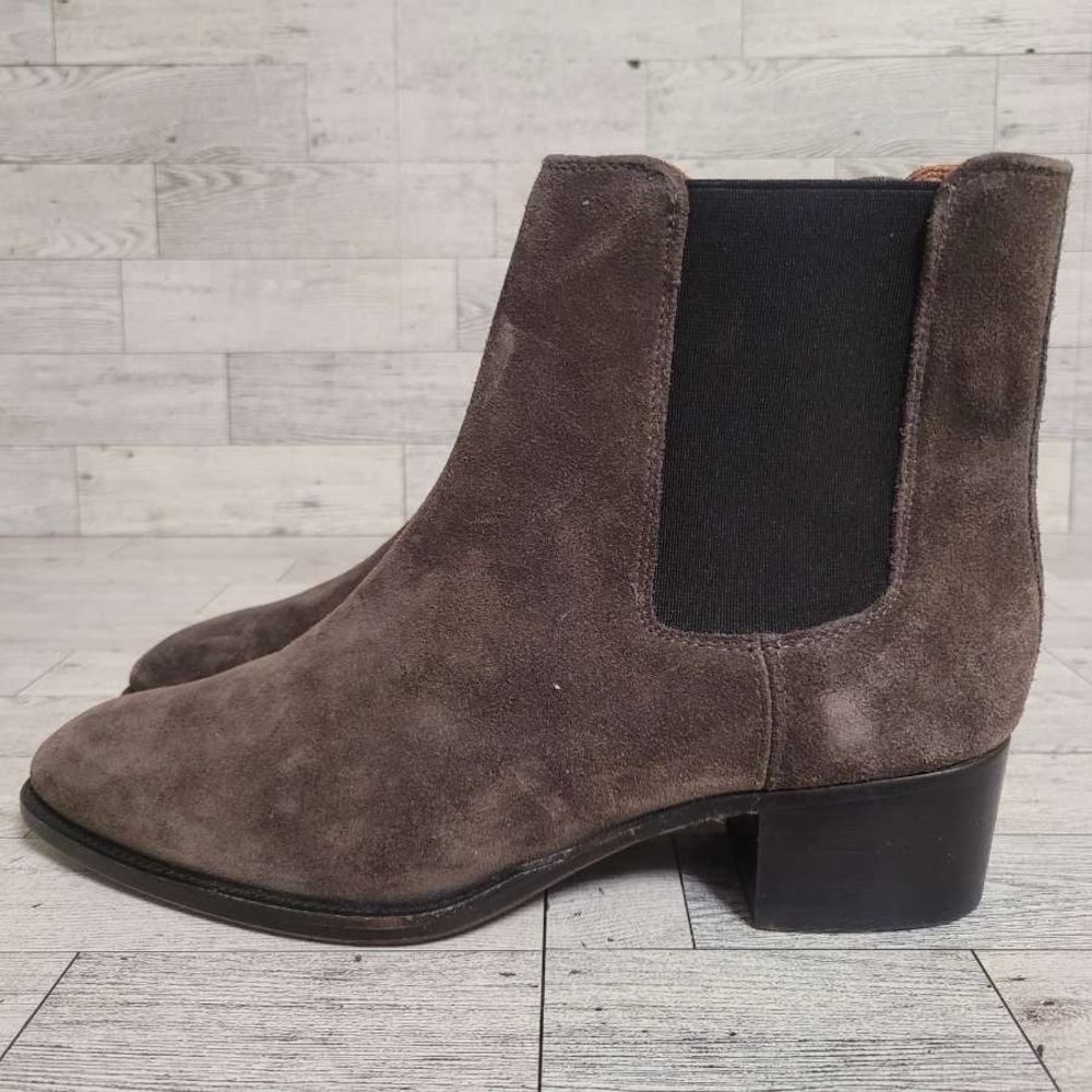 Women’s Frye Dara Brown Suede Leather Chelsea Boots Size 7 B Like New